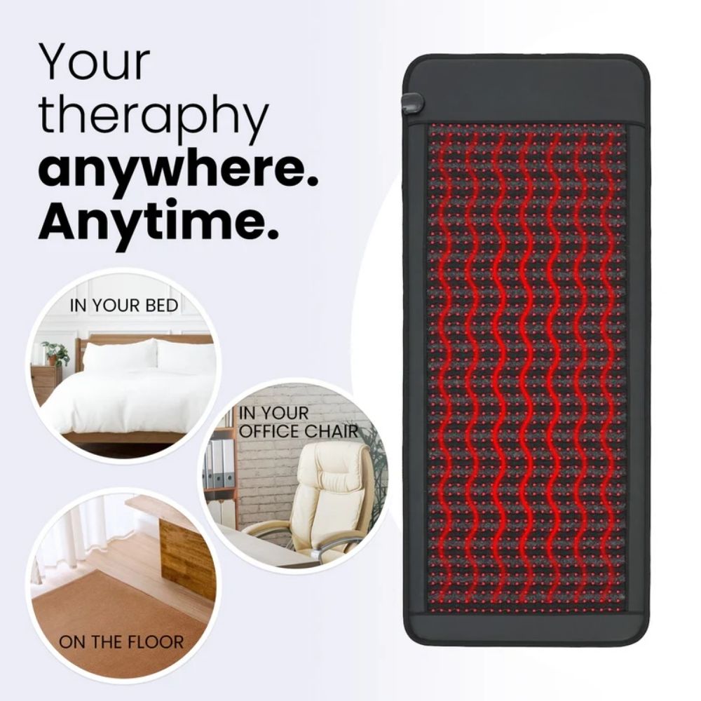 Mileva | Infrared PEMF Mat — Amethyst & Tourmaline Dual Mode Full Body Device