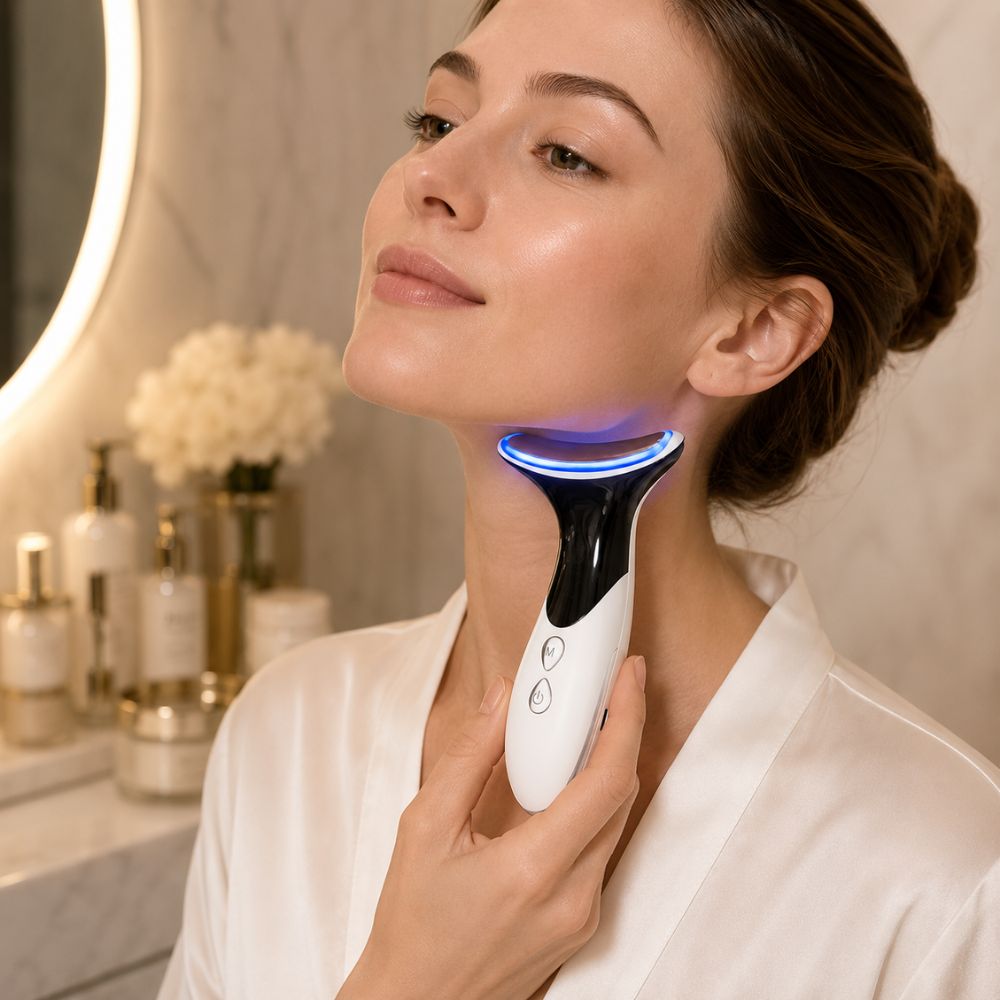 Vevira | Chin & Neck Tightening Device — EMS Multispectral LED Rechargeable