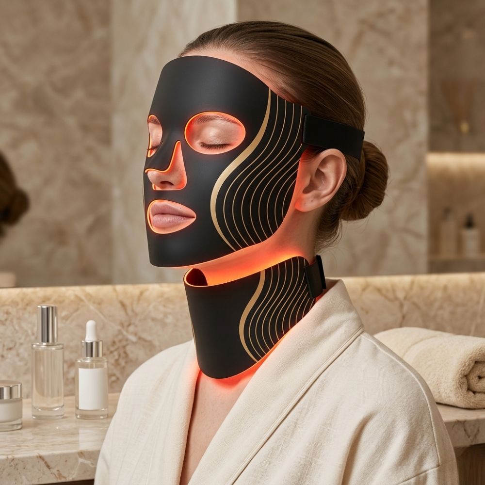 Auvira | LED Face Mask — Adjustable Three-Wavelength LED Light Device
