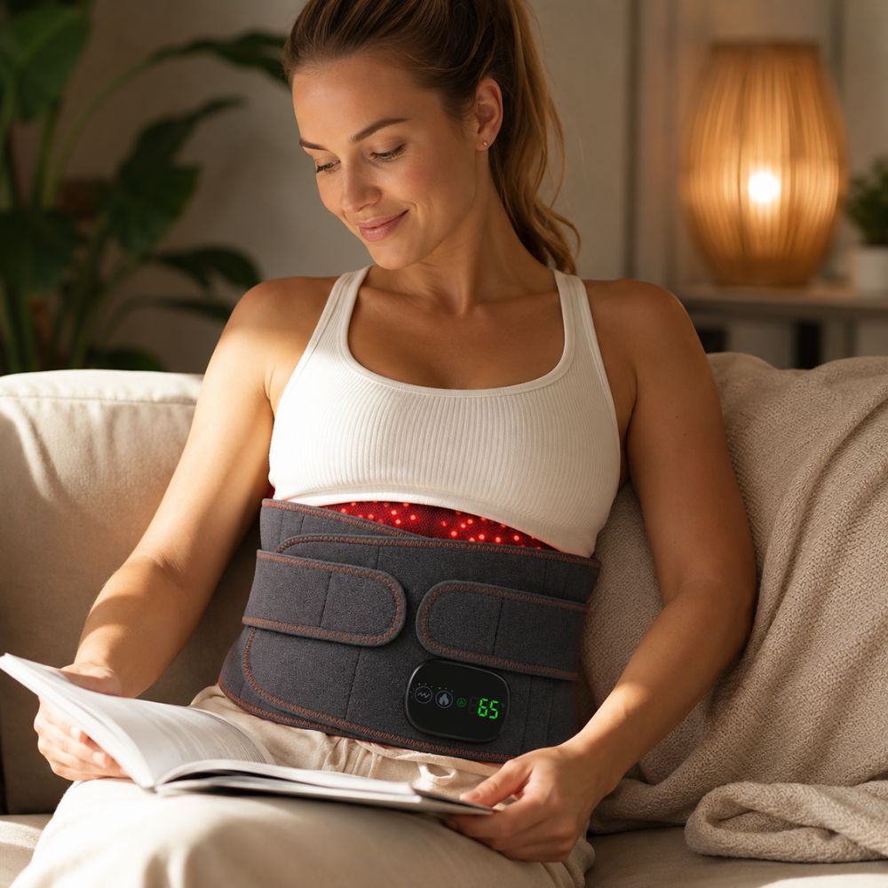 Seriva | Infrared Back Support Belt — Vibration Adjustable Wireless Device