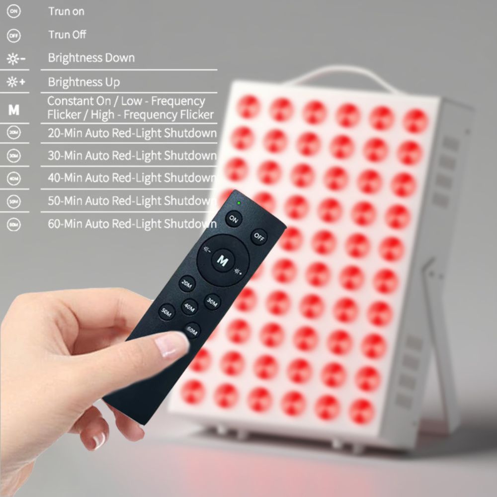 Aumora | Red Light LED Panel — Compact Home Wellness Device