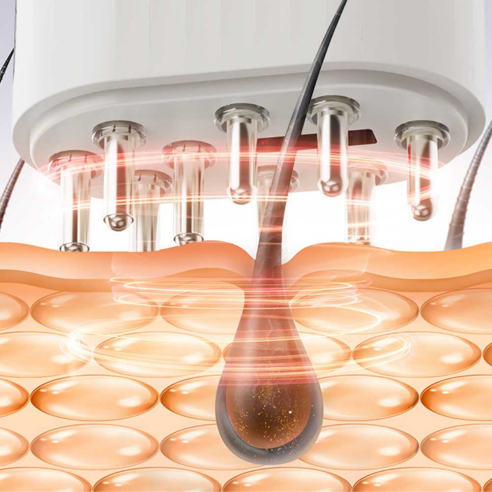 Elneva | Electric Scalp Massager — Waterproof Microcurrent Hair Care Device