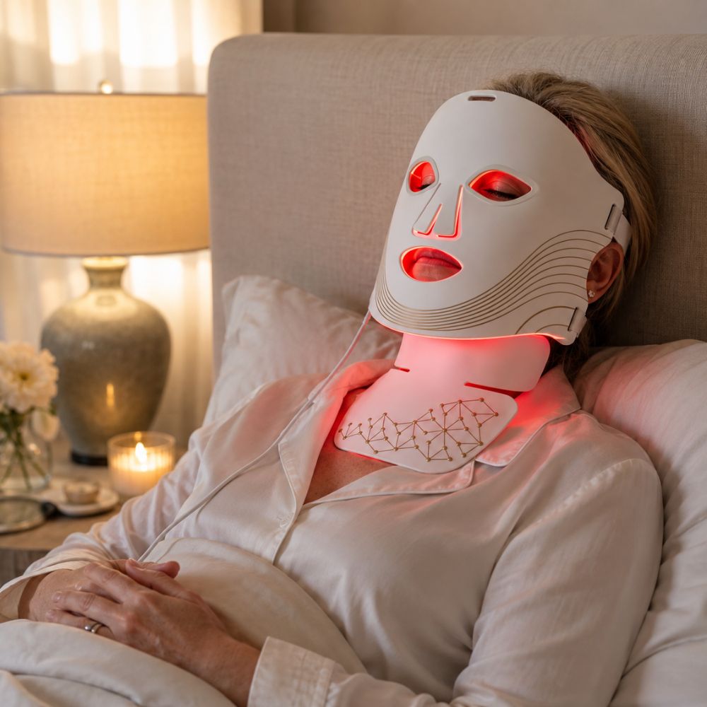 Luriva | LED Face Mask — Flexible Silicone Multi-Wavelength Skin Care Device