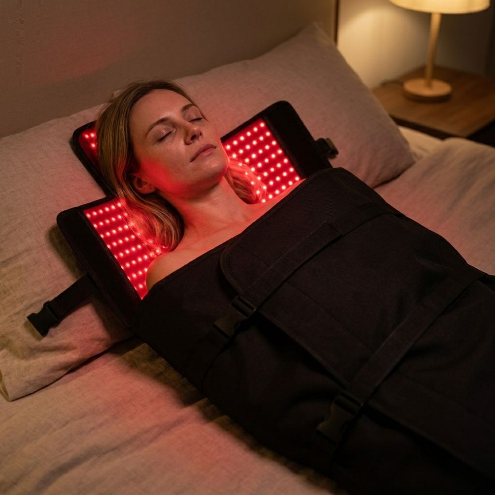 Seleva | Red and Infrared LED Light Bag — Portable Adjustable Intensity Device