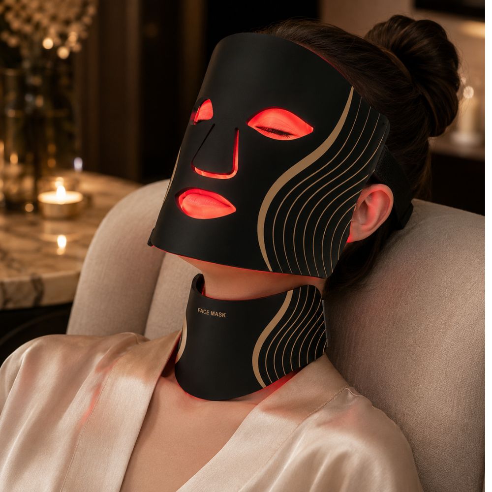 Venara | LED Face Massager — Rechargeable Portable LED Light Device