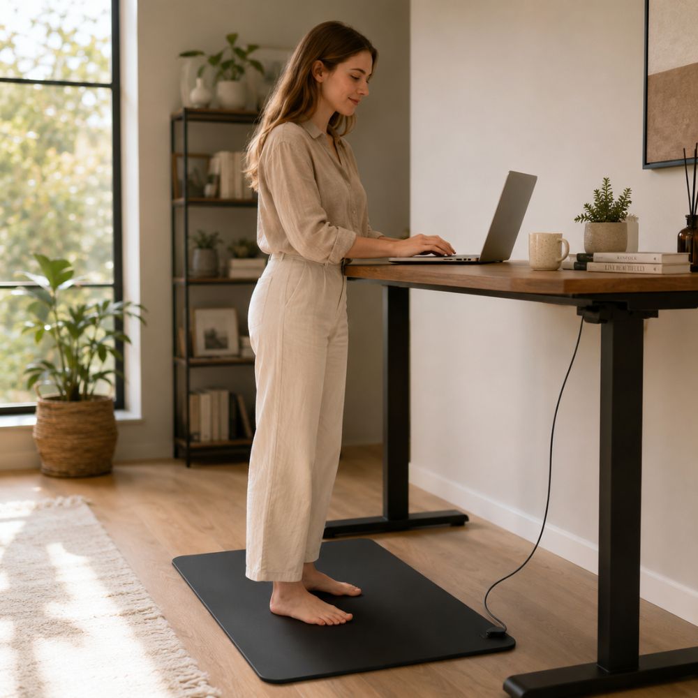 Nolora | Grounding Mat for Bed — Conductive Bedding-Compatible Surface Design
