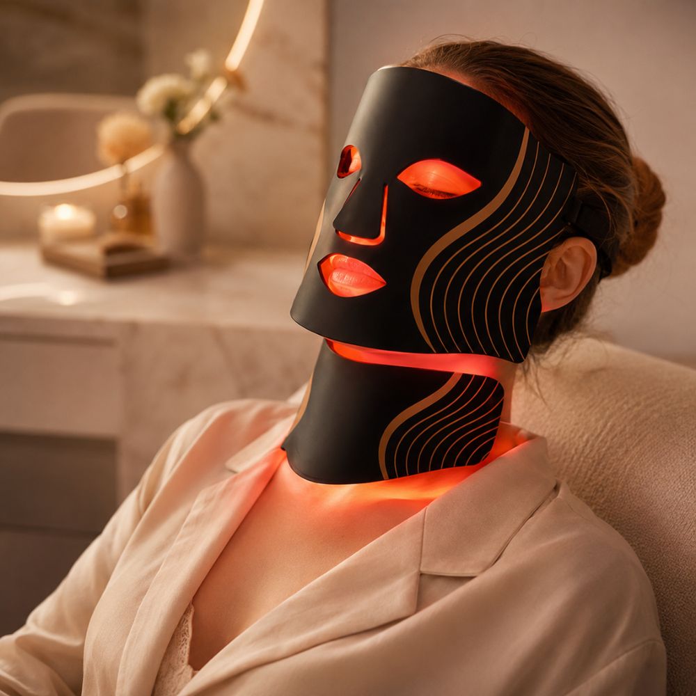 Auvira | LED Face Mask — Adjustable Three-Wavelength LED Light Device