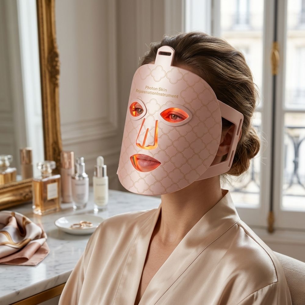 Vereva | LED Face Mask — Rechargeable Full Coverage Red Light Device