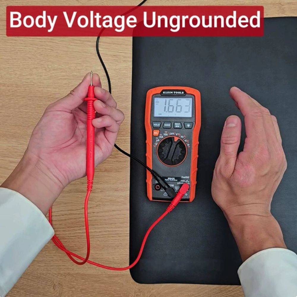 Elleva | Grounding Mat — Ultra-Conductive Vegan Leather Home Use Design
