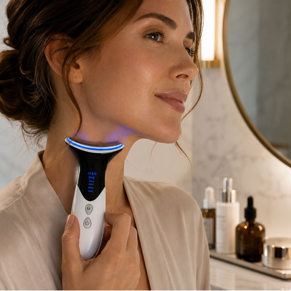 Vevira | Chin & Neck Tightening Device — EMS Multispectral LED Rechargeable