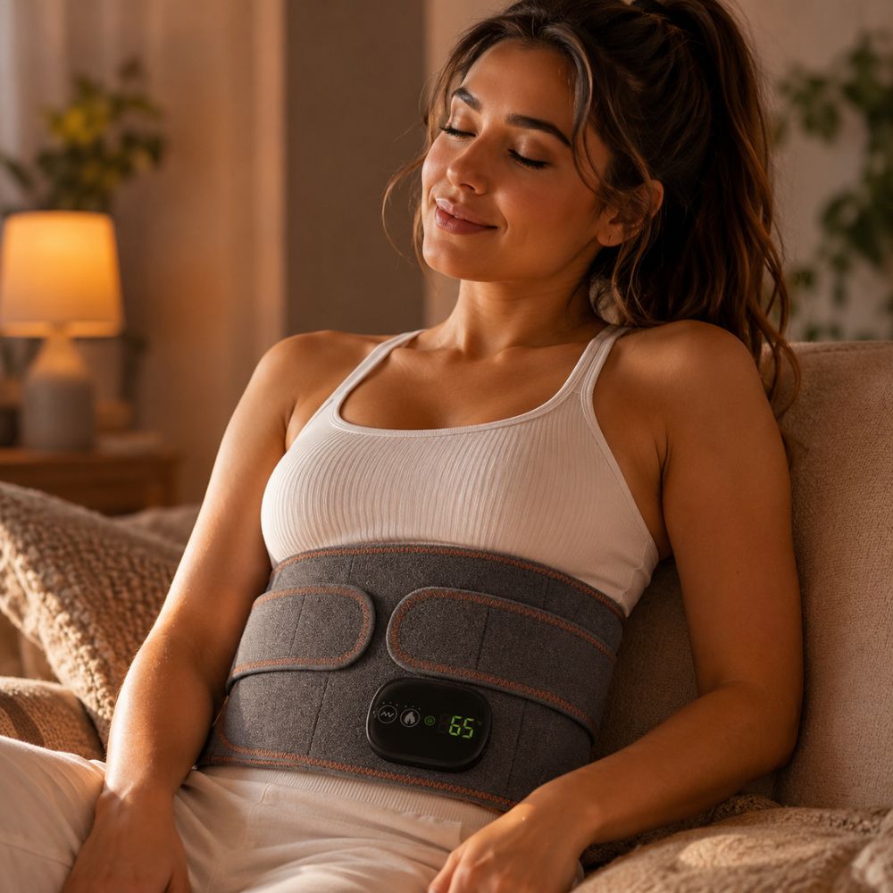 Seriva | Infrared Back Support Belt — Vibration Adjustable Wireless Device
