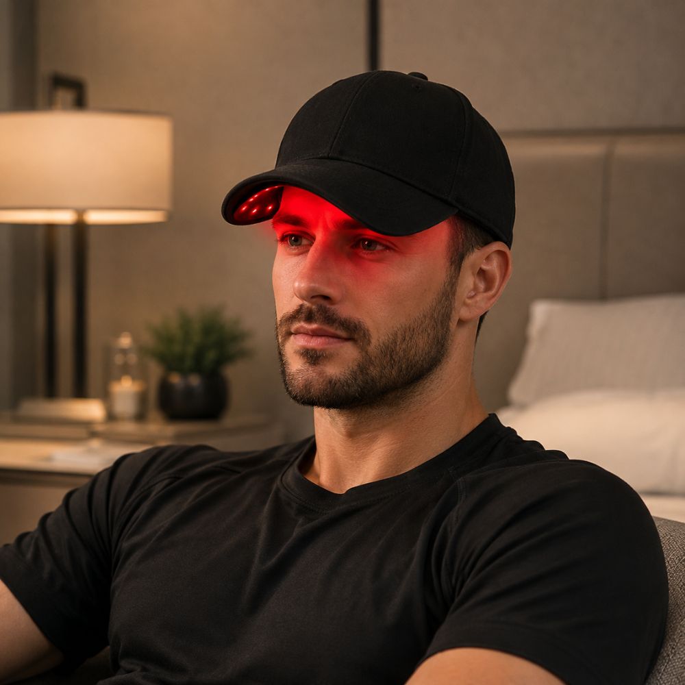 Aulora | Red Light LED Cap — Adjustable LED Scalp Coverage Device