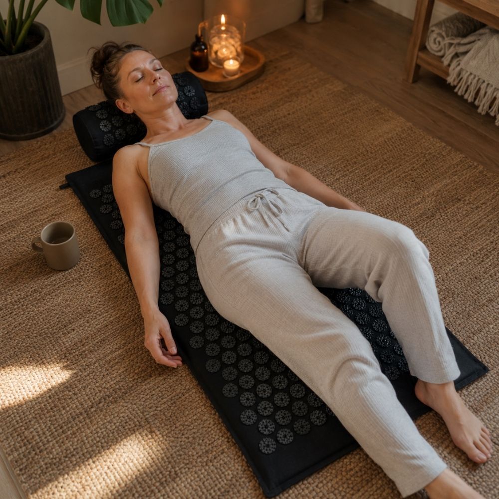 Symira | Acupressure Mat — Multi-Level Spike Design Home Use