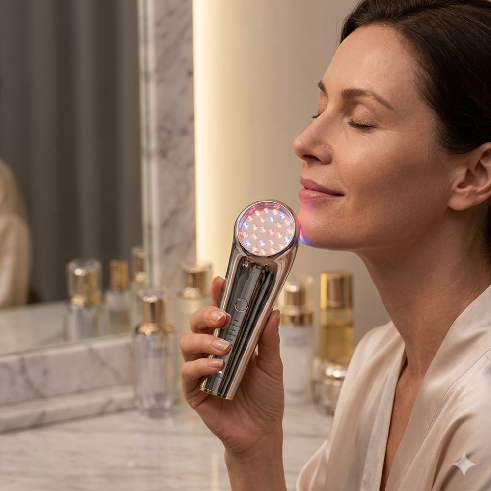 Vemora | LED Light Wand — Rechargeable Compact Device for Targeted Skincare