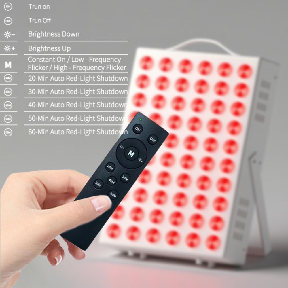 Veleva | LED Light Panel — Compact Multi-Wavelength Home Device