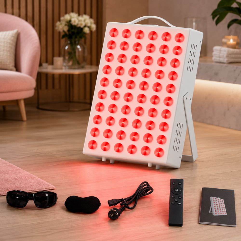 Aumora | Red Light LED Panel — Compact Home Wellness Device