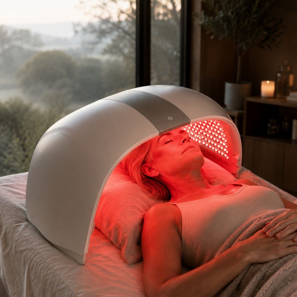 Kariva | LED Light Dome — Ultra-Wide Curve Full Body Home Device