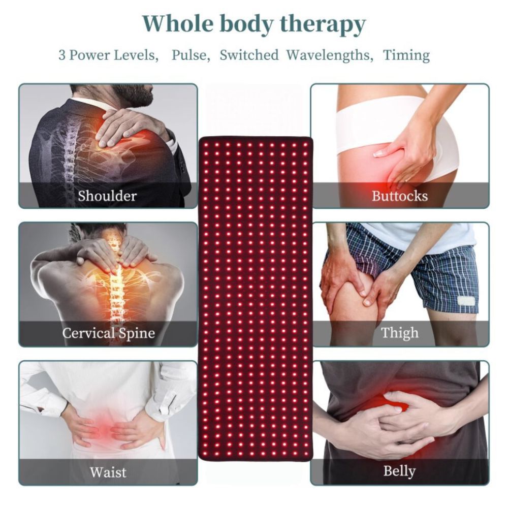 Auneva | Red Light LED Mat — Full Body Wireless Infrared Home Device