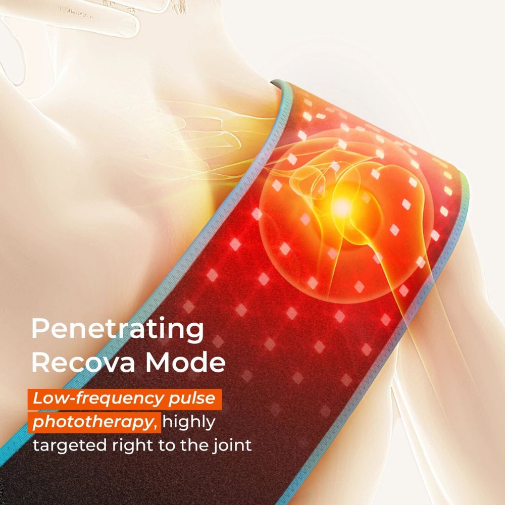 Elnara | Red Light LED Belt — Portable Infrared Rechargeable Home Device