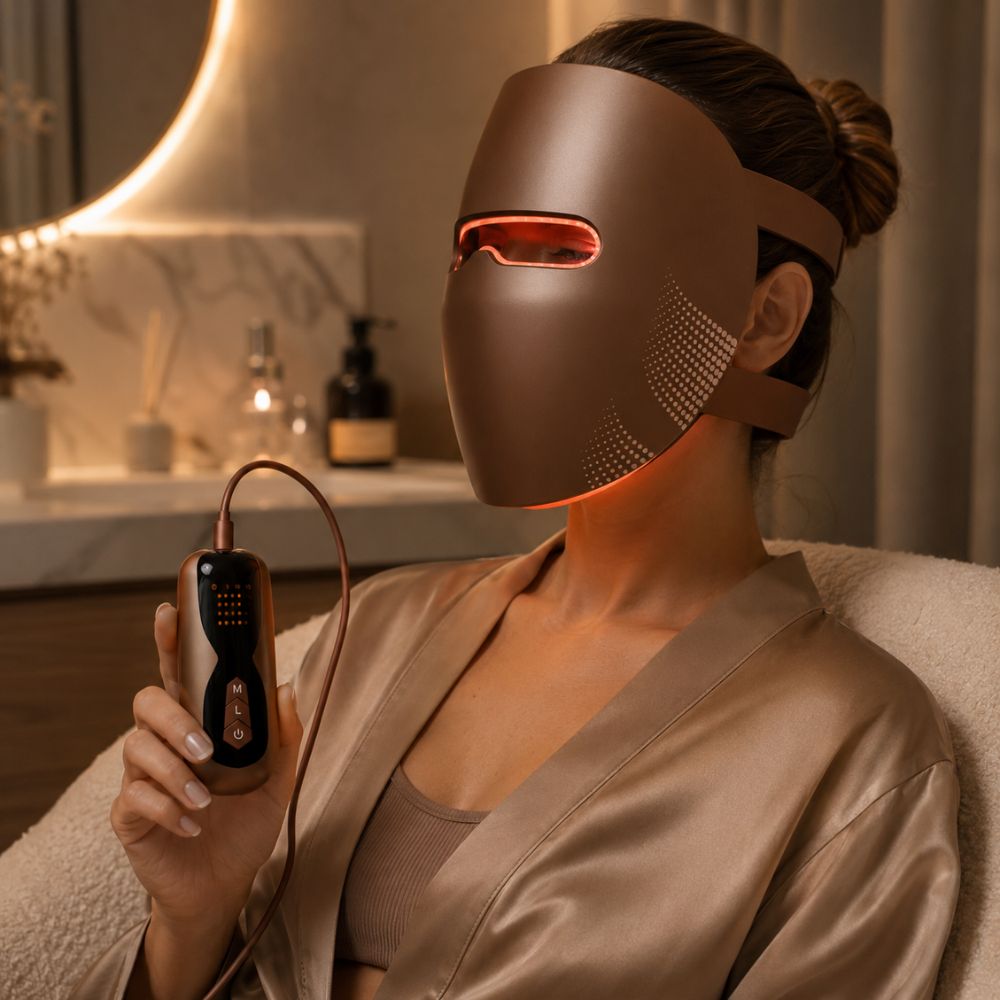 Elreva | LED Face Mask — 9D Multi-Wavelength Portable Skincare Device