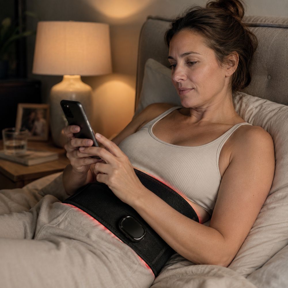 Sesena | Infrared Back Wrap — Portable Adjustable Heat Home Device