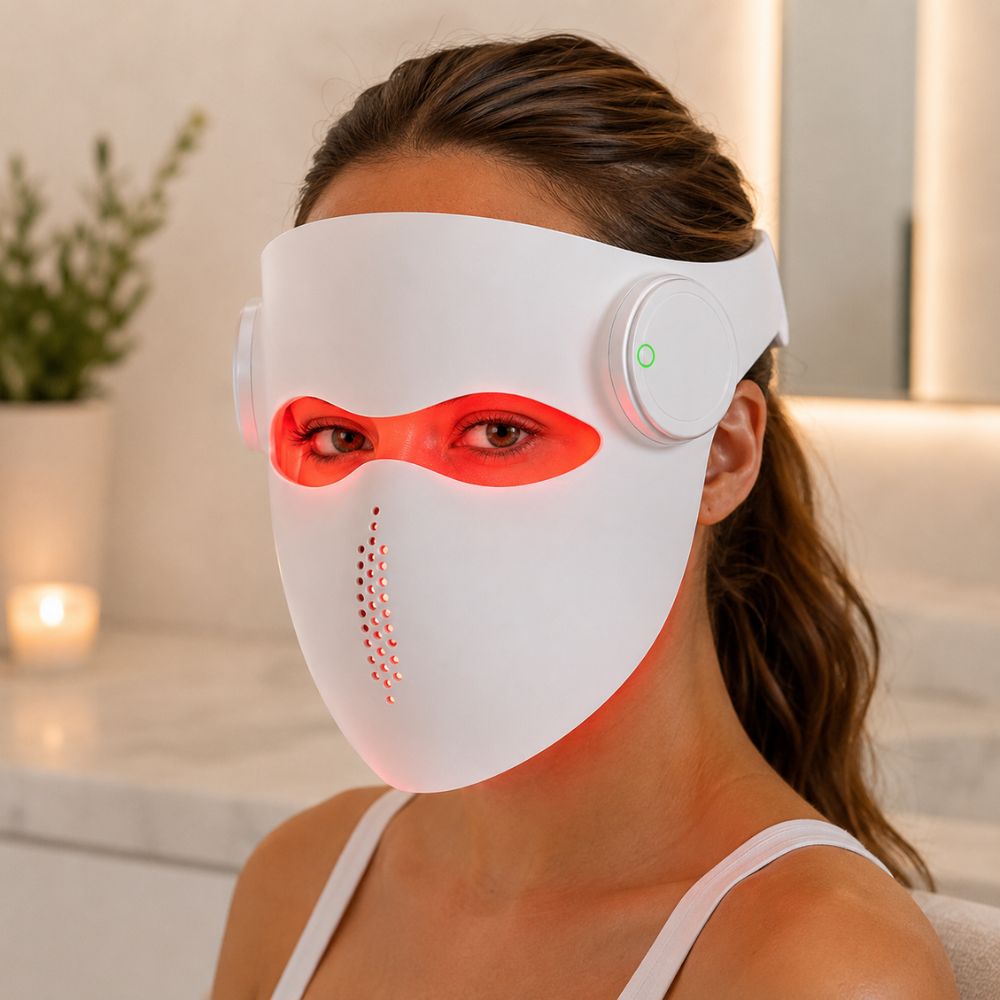 Auvena | LED Face Mask — Advanced Hands-Free Multi-LED Skincare Device