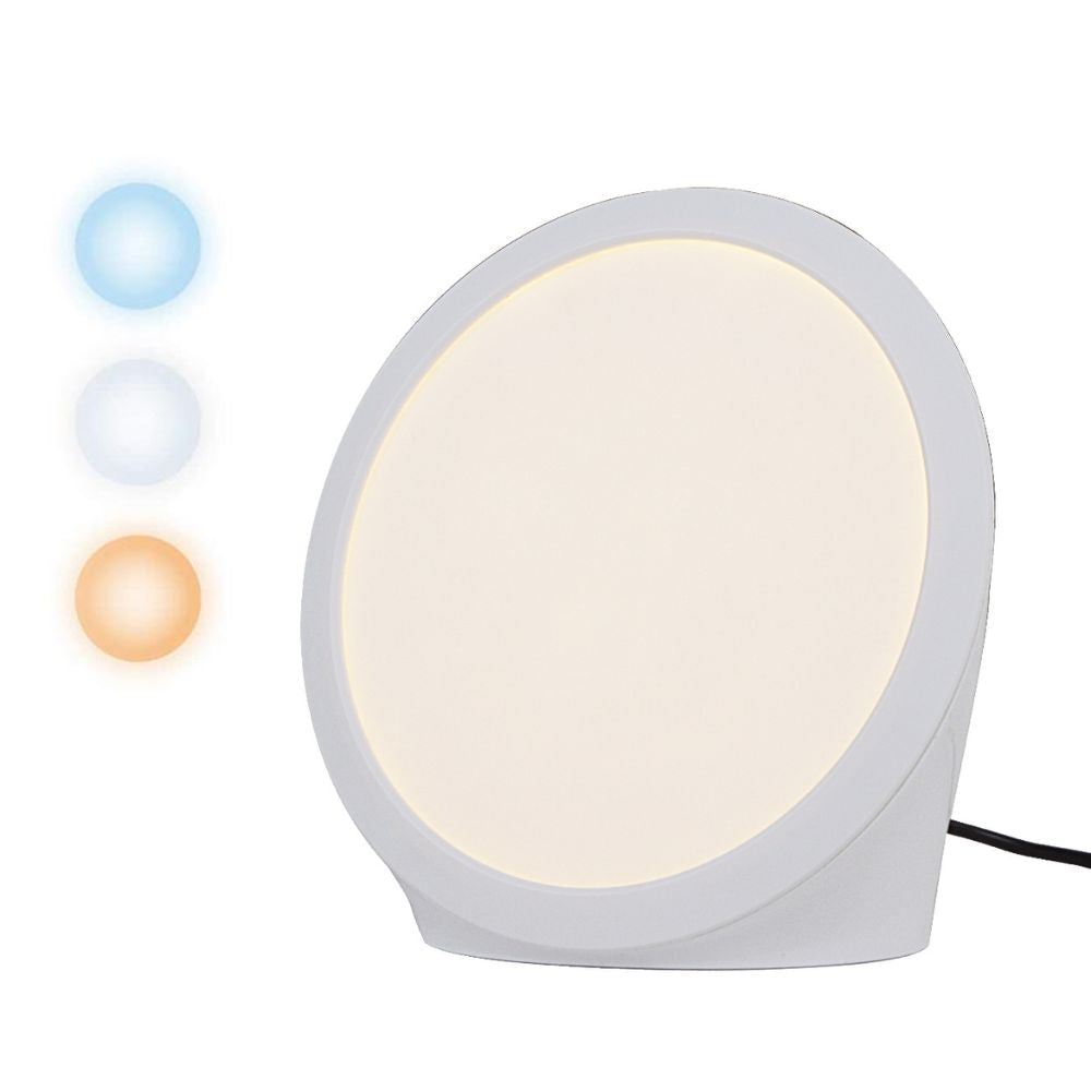 Kadara | Bright Light Lamp — Compact 10000LM USB Dimmable Circular LED