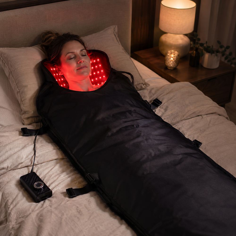 Seleva | Red and Infrared LED Light Bag — Portable Adjustable Intensity Device