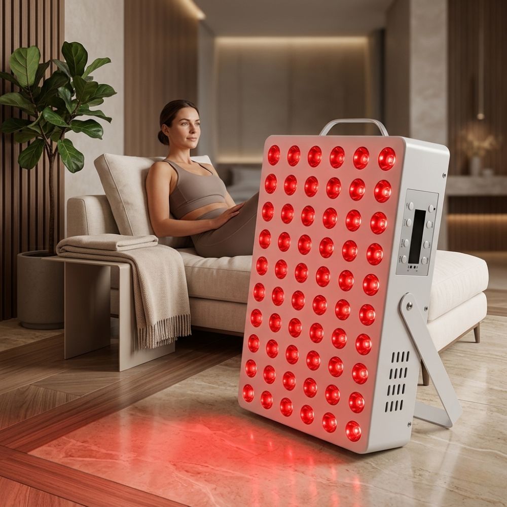Aumora | Red Light LED Panel — Compact Home Wellness Device