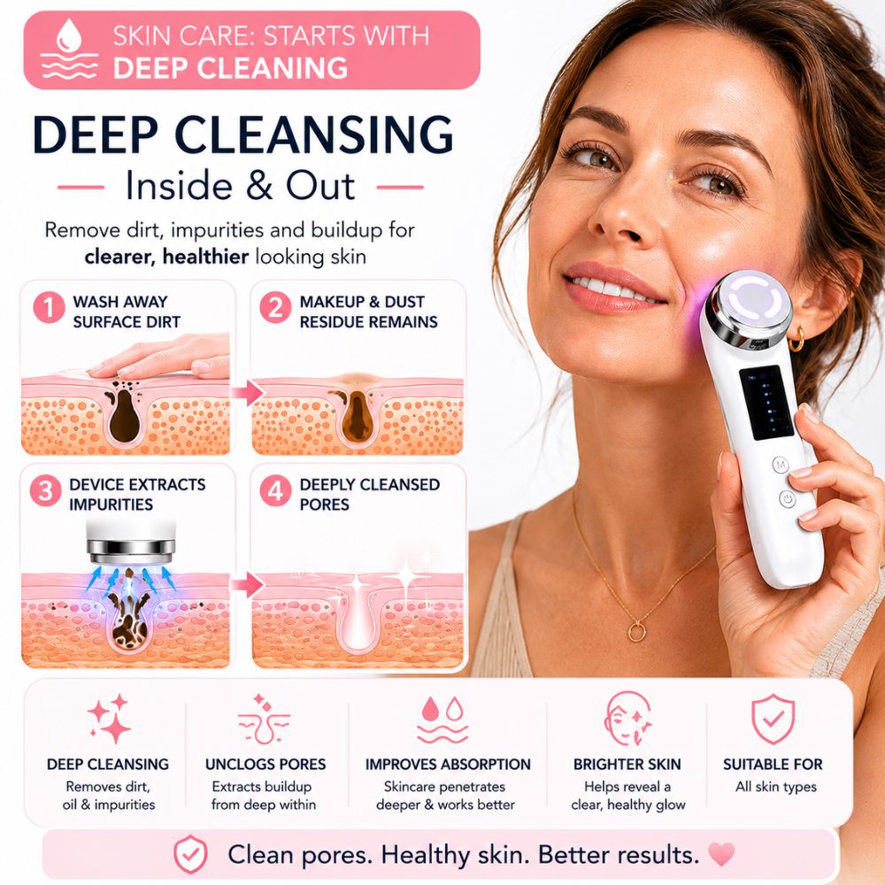 Sedara | LED Beauty Device — Multifunctional Rechargeable Skin Rejuvenation