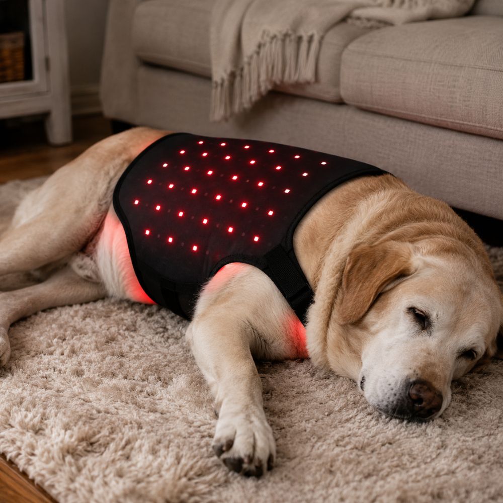 Serana | Red Light LED Pet Coat — Adjustable Fit Infrared Technology