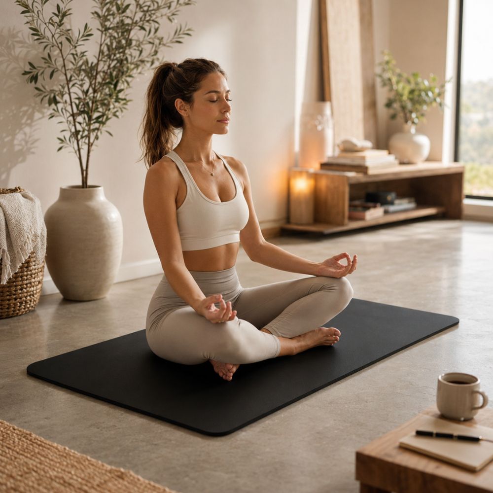 Elleva | Grounding Mat — Ultra-Conductive Vegan Leather Home Use Design