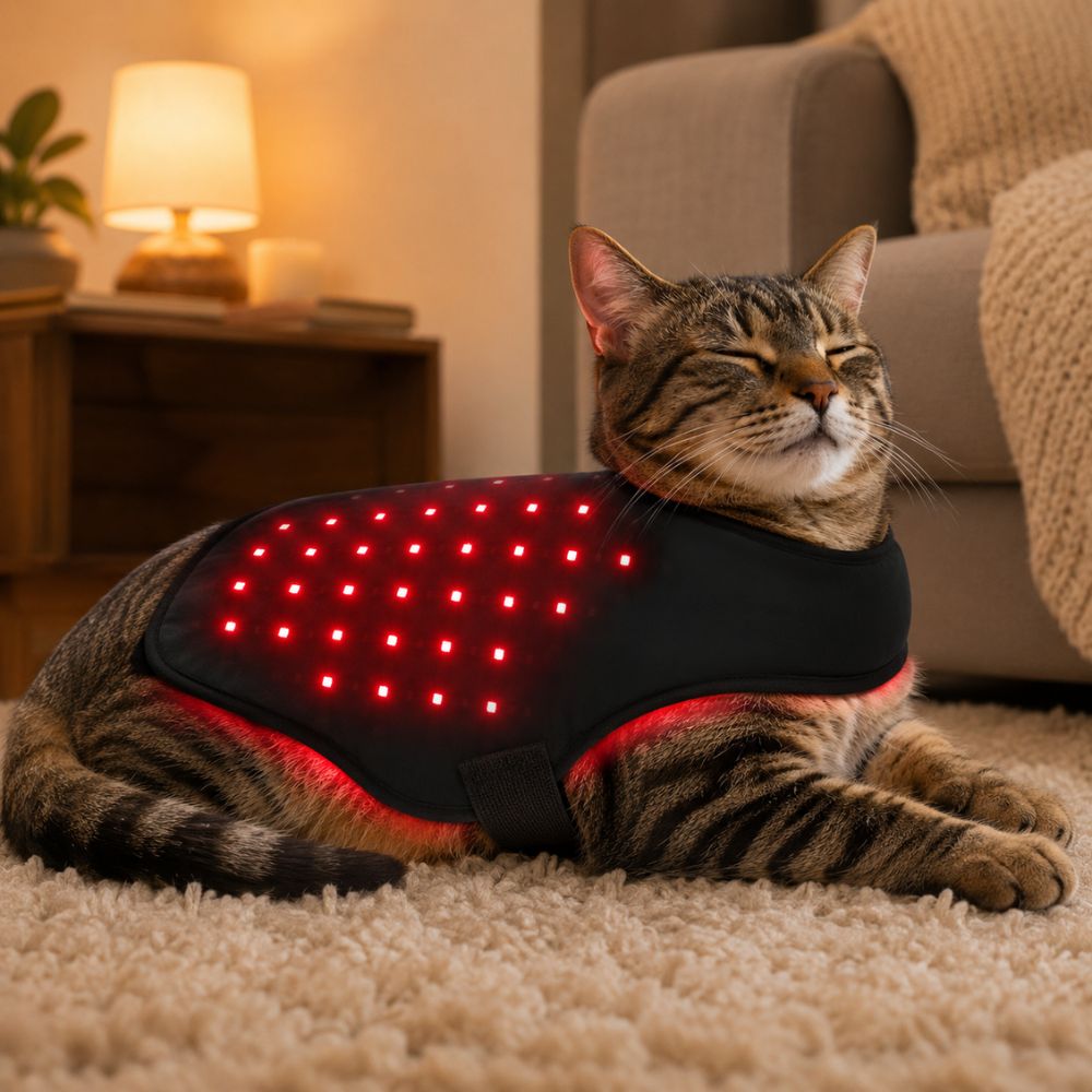 Serana | Red Light LED Pet Coat — Adjustable Fit Infrared Technology