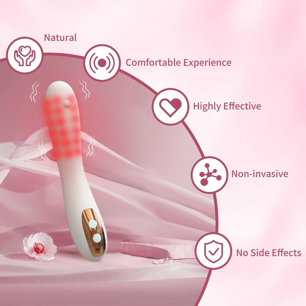Kalise | Intimate Care Device — LED Light Technology with Adjustable Vibration & Heat