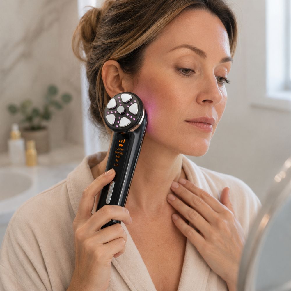 Sevira | RF Radio Frequency Facial Device — Compact Home Use