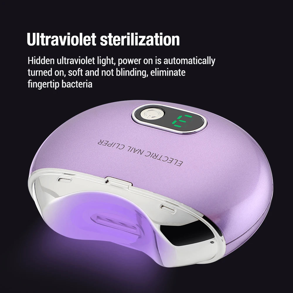 Lumex | Electric Nail Clipper — Automatic Hygienic One-Touch Trimming Device for Seniors 3