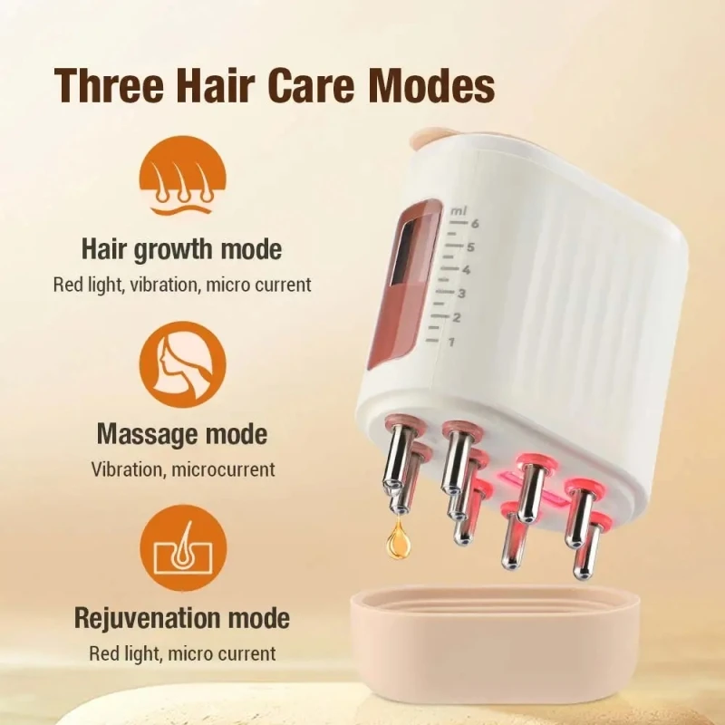 Lumex | Electric Scalp Massager — Waterproof Microcurrent Hair Care Device 7