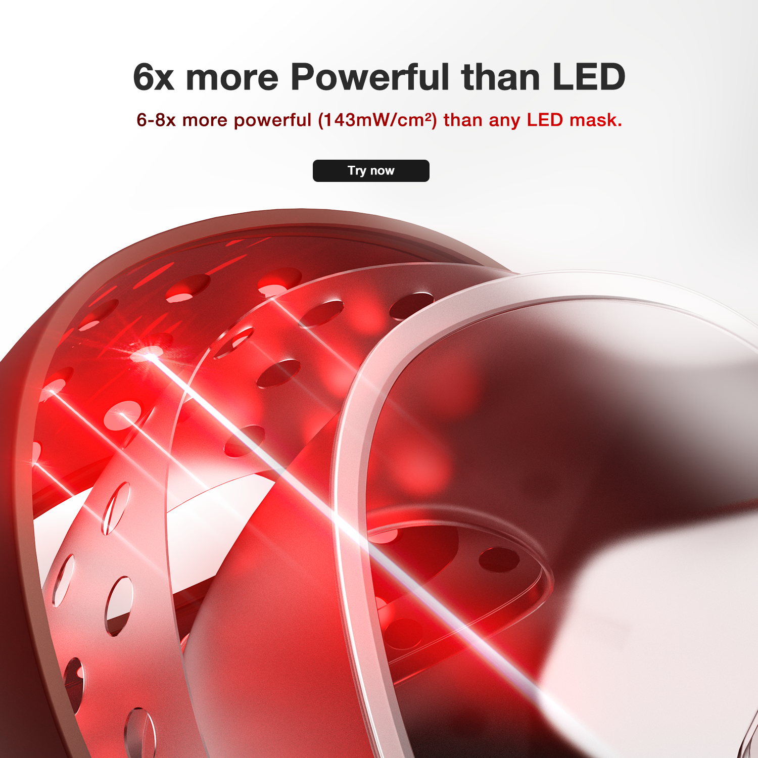 Lumex | LED Light Therapy Mask — Rechargeable Ergonomic Face Device 4