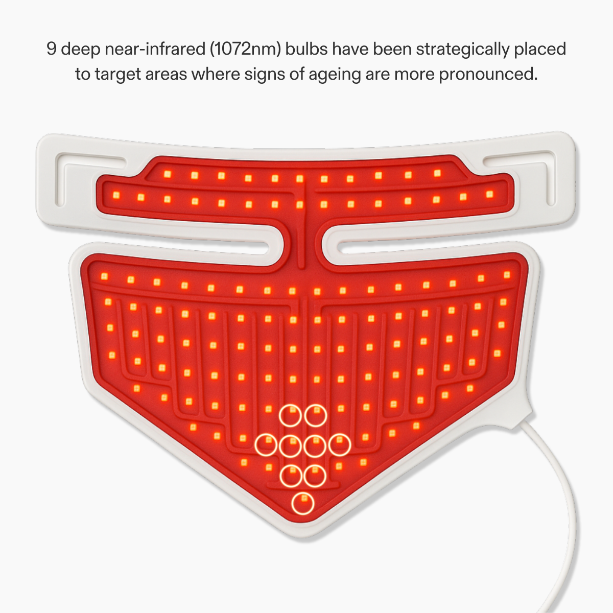 Lumex | LED Neck & Décolletage Mask — Advanced Red Light Technology for Home Use 4