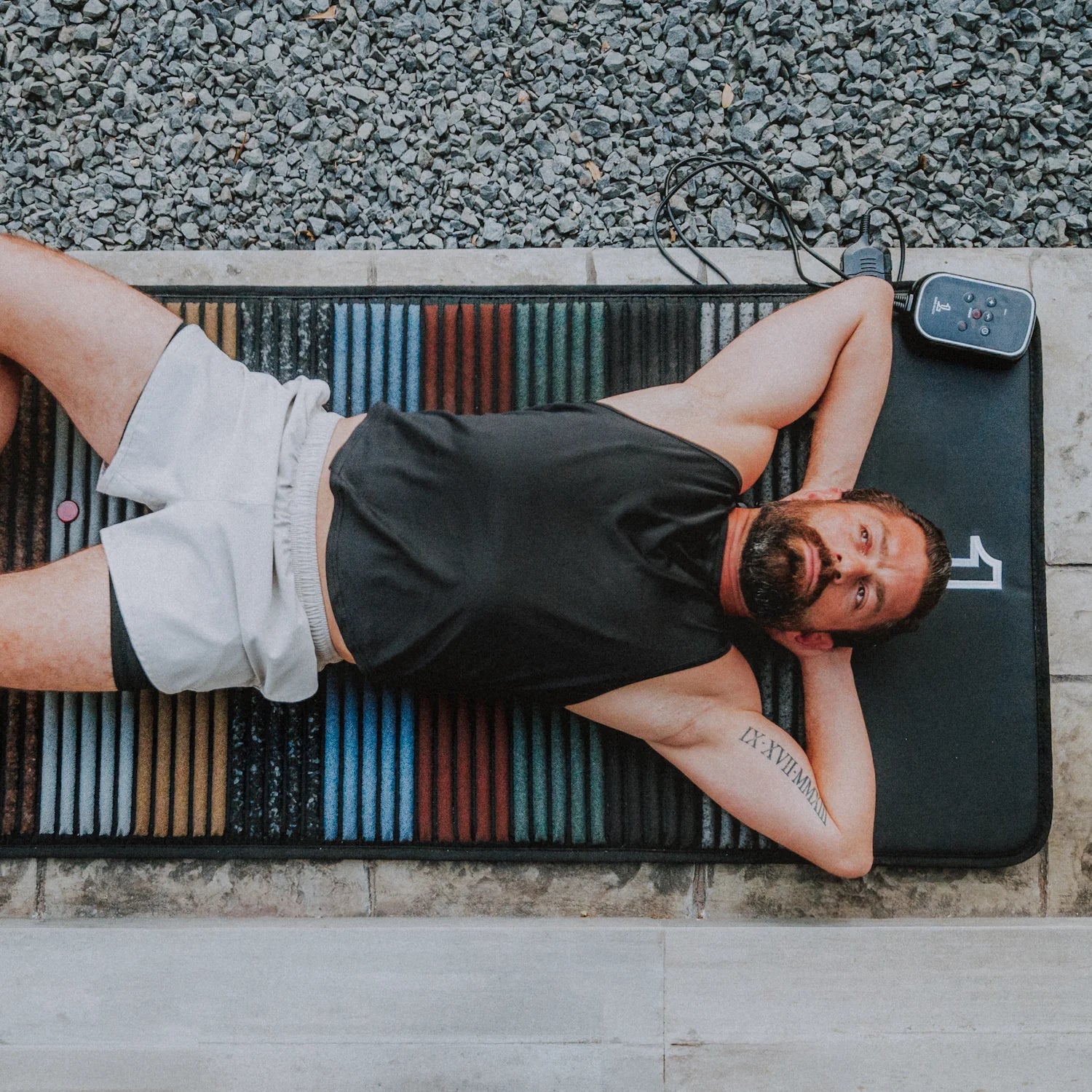 Lumex | PEMF Therapy Mat — Adjustable Red Light & Far Infrared Compact Full Body Device 7