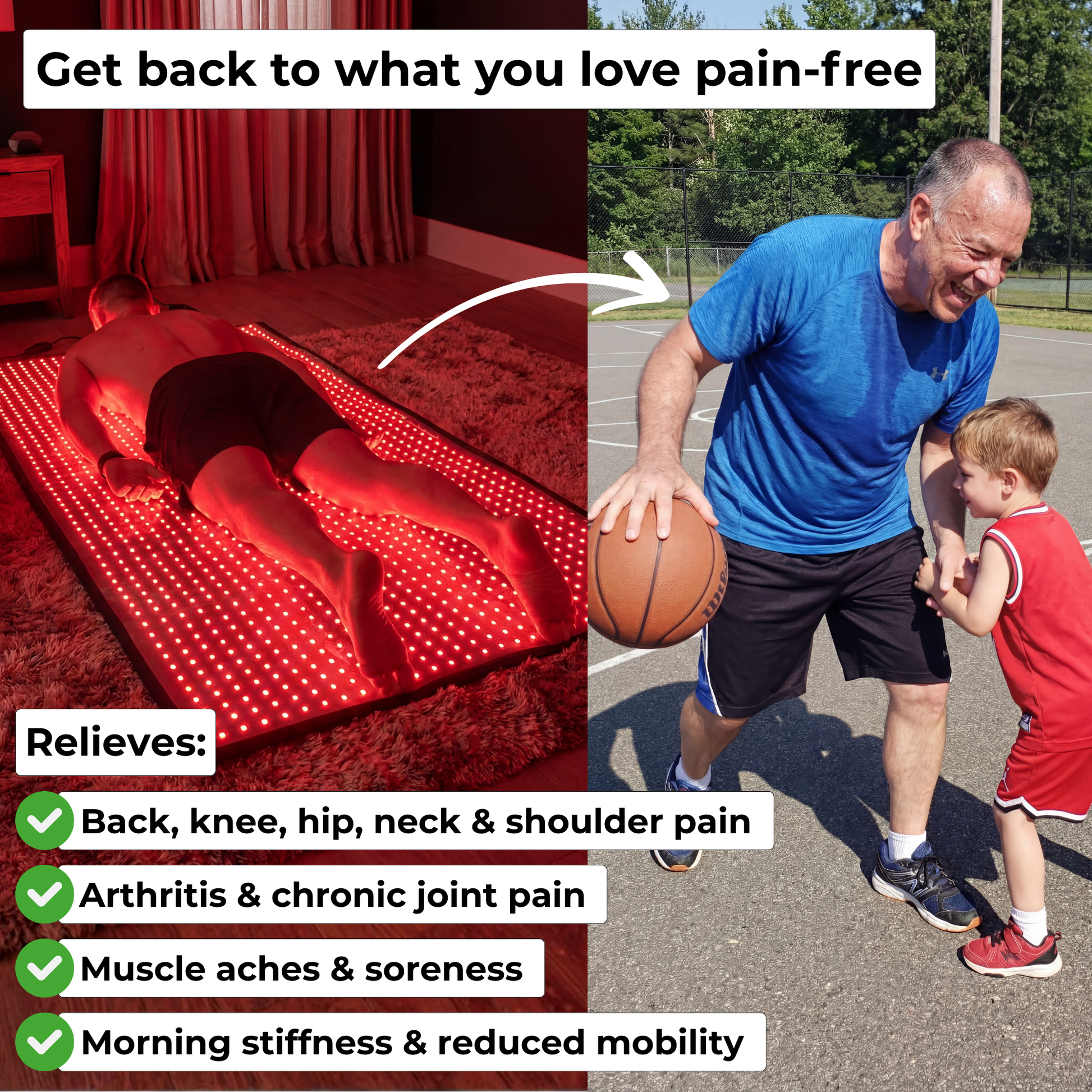 Lumex | Red Light Therapy Mat — Infrared Technology Full Body Device 1