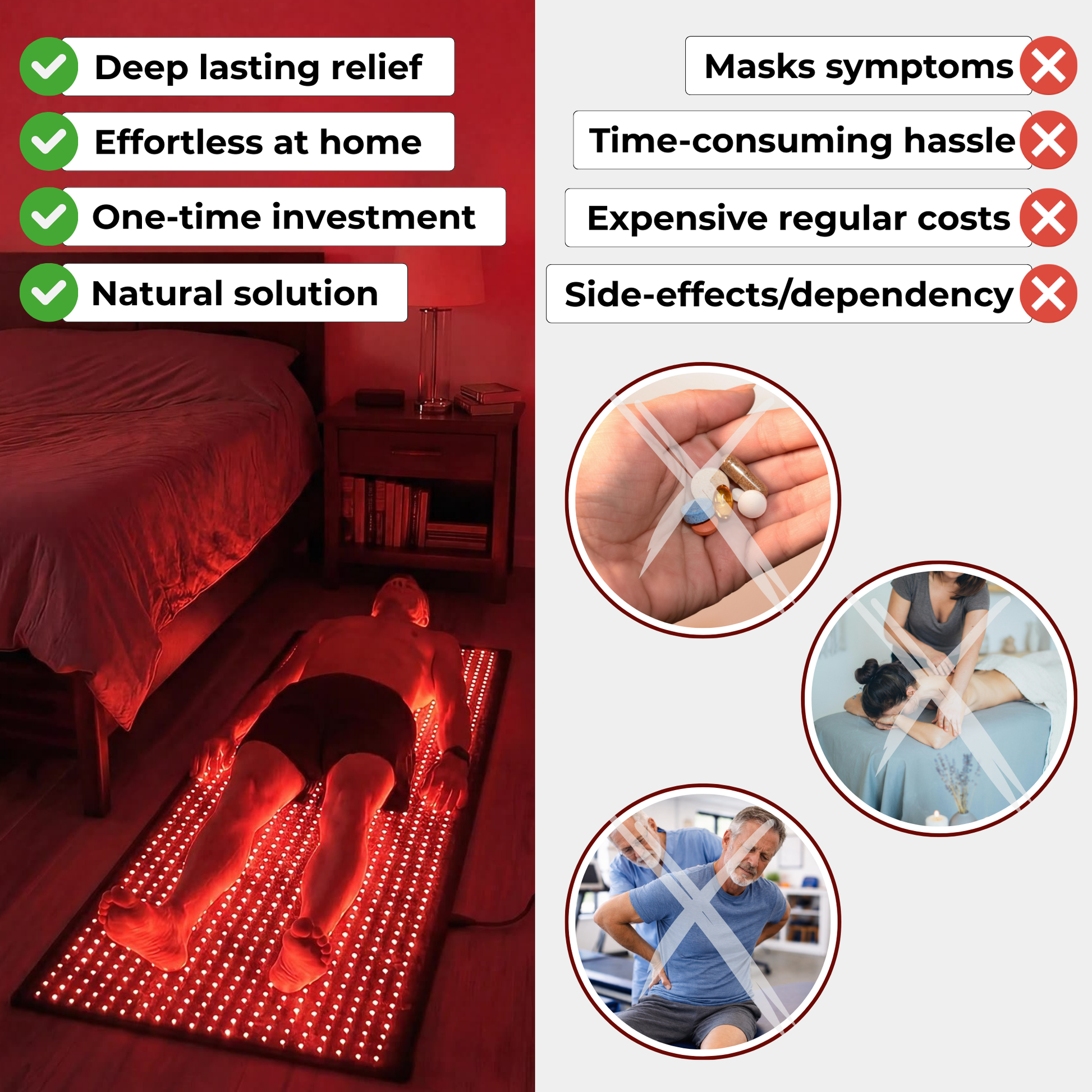 Lumex | Red Light Therapy Mat — Infrared Technology Full Body Device 4