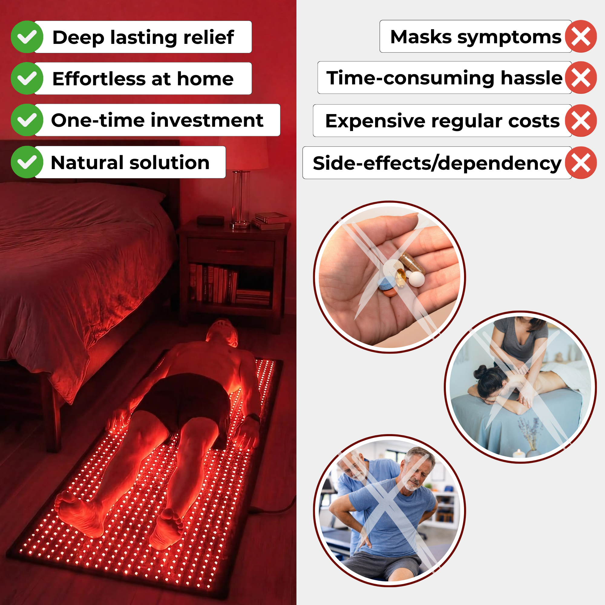 Lumex | Red Light Therapy Mat — Infrared Technology Full Body Device 4