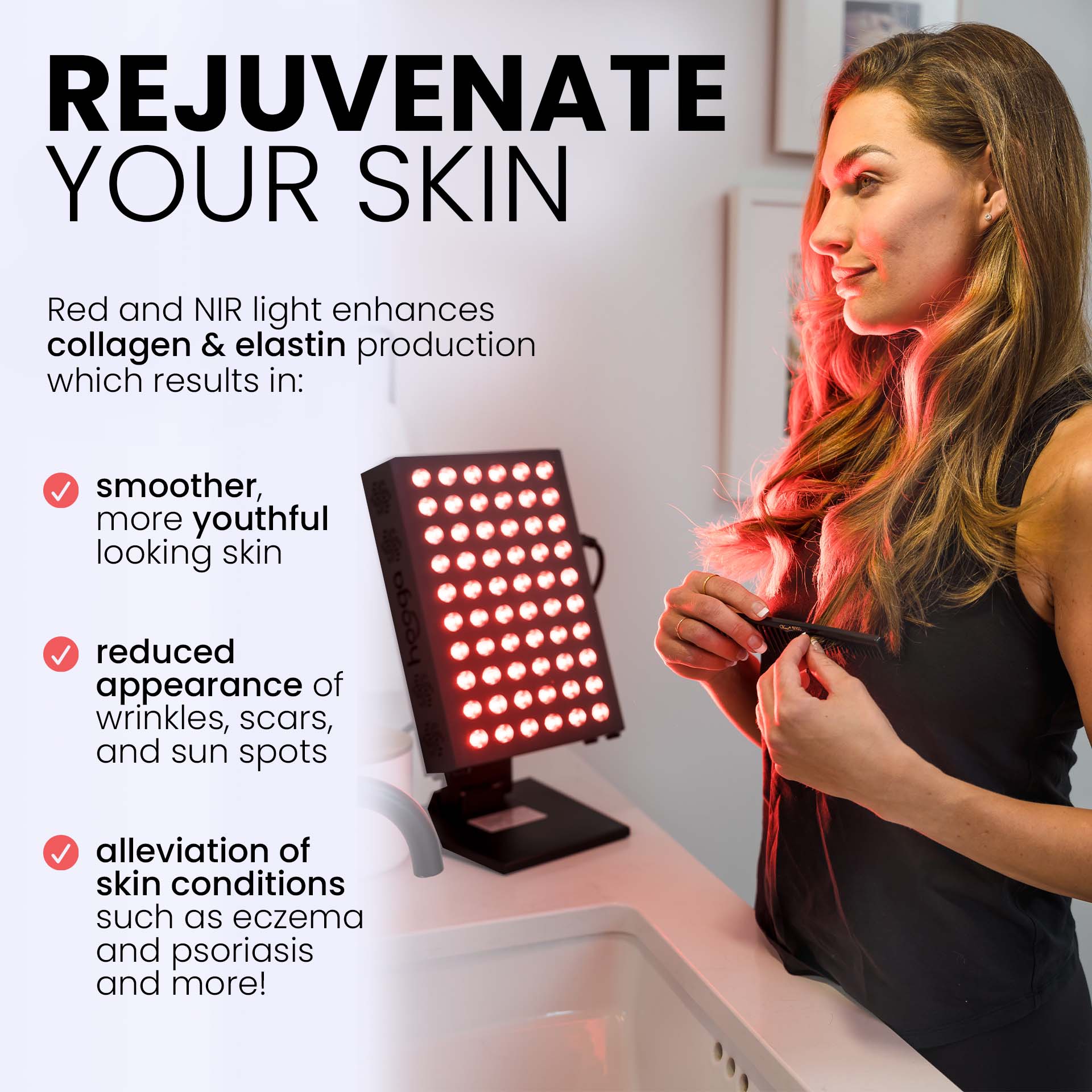 Lumex | Red Light Therapy Panel — Compact Dual-Chip LED Portable Device 3
