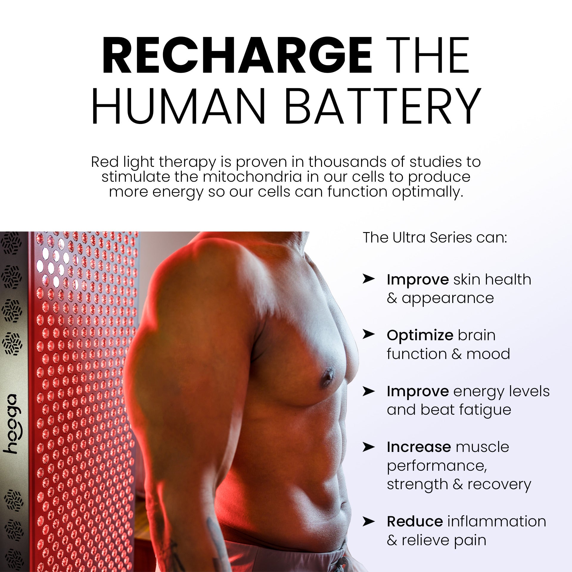 Lumex | Red Light Therapy Panel — Quad-Chip LED Technology Compact Design 5