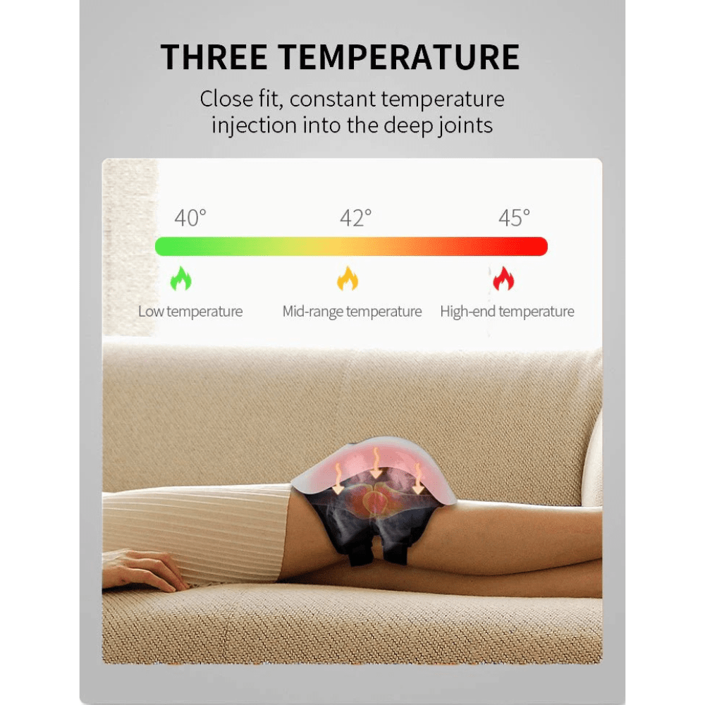 Luminara | Electric Knee Massager — Cordless Infrared Heating Device 7