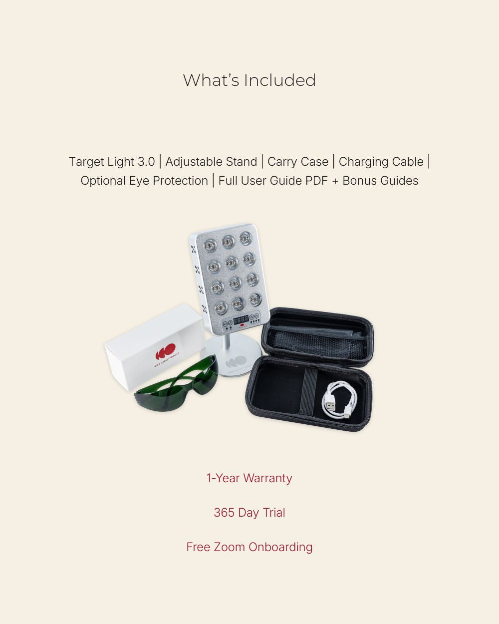 Luminara | Handheld Red Light Therapy Device — Portable Rechargeable Touchscreen Technology 6