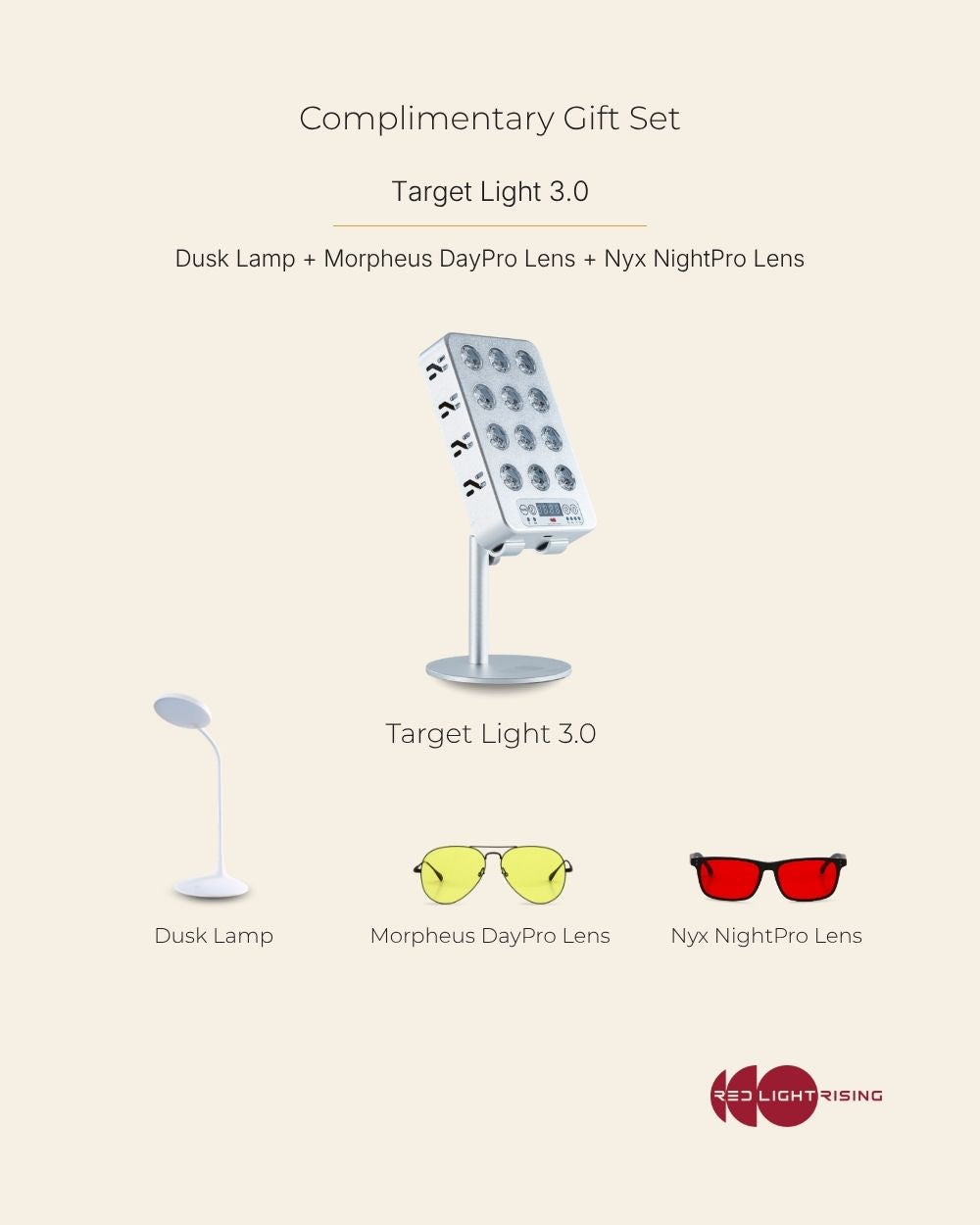 Luminara | Handheld Red Light Therapy Device — Portable Rechargeable Touchscreen Technology 7