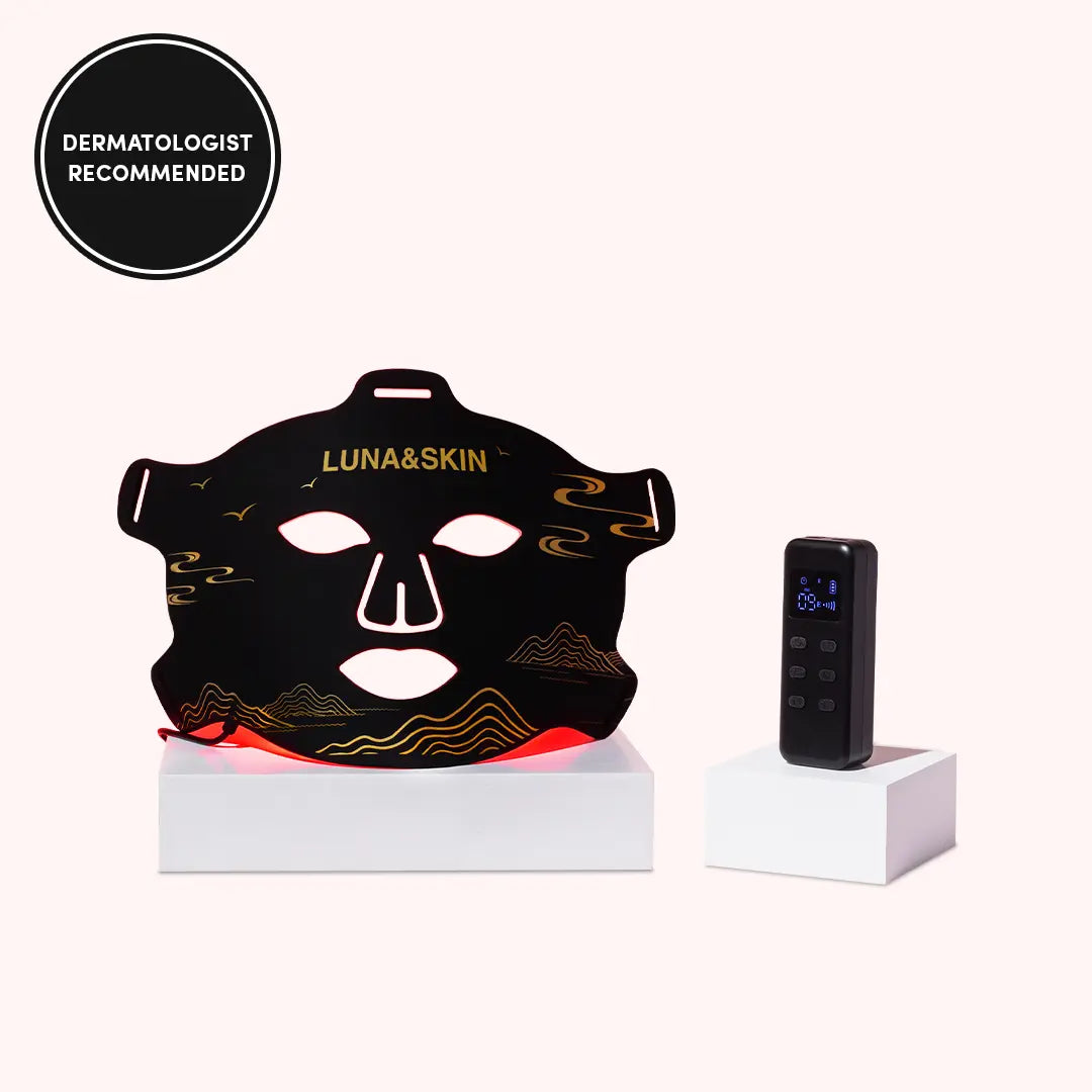 Luminara | LED Face Mask — Soft Fabric Adjustable Light Therapy Device 0