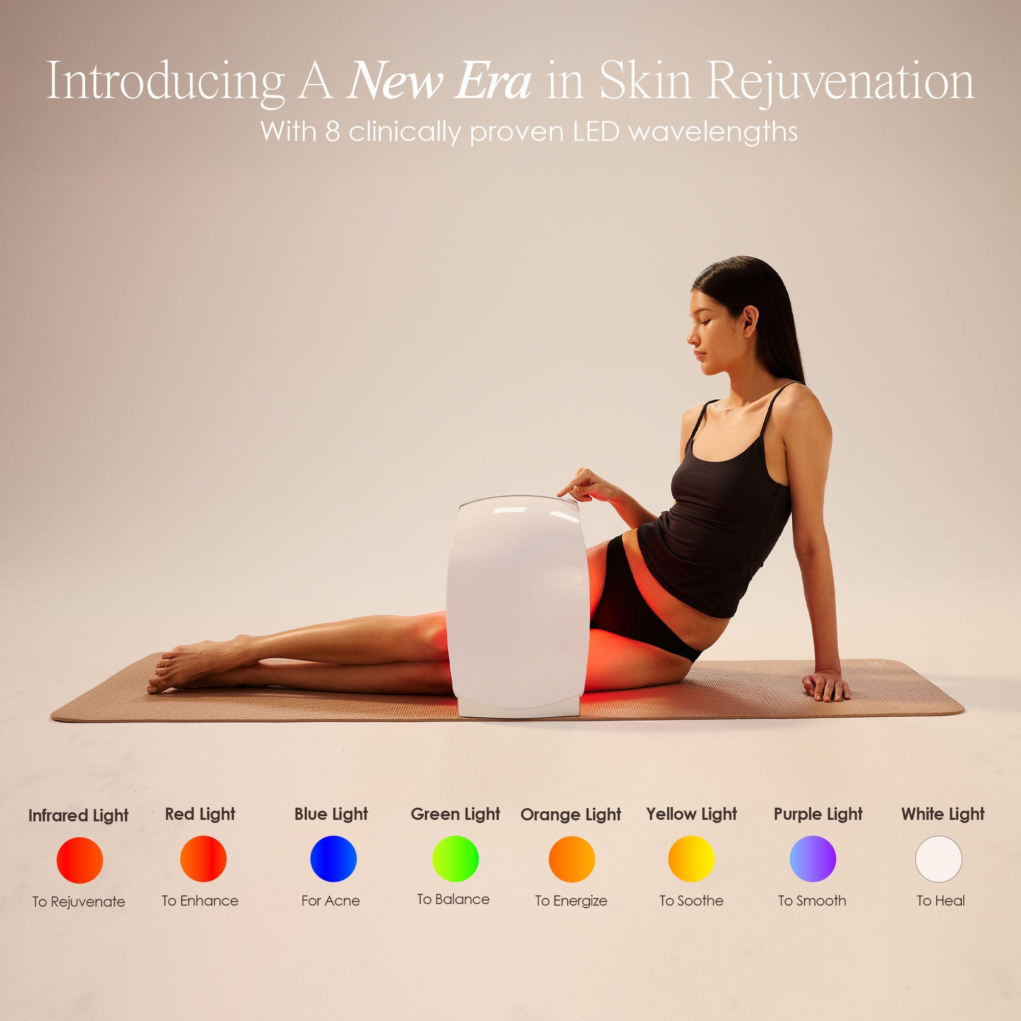 Lunara | LED Light Therapy Dome — Ultra-Wide Curve Full Body Device 4